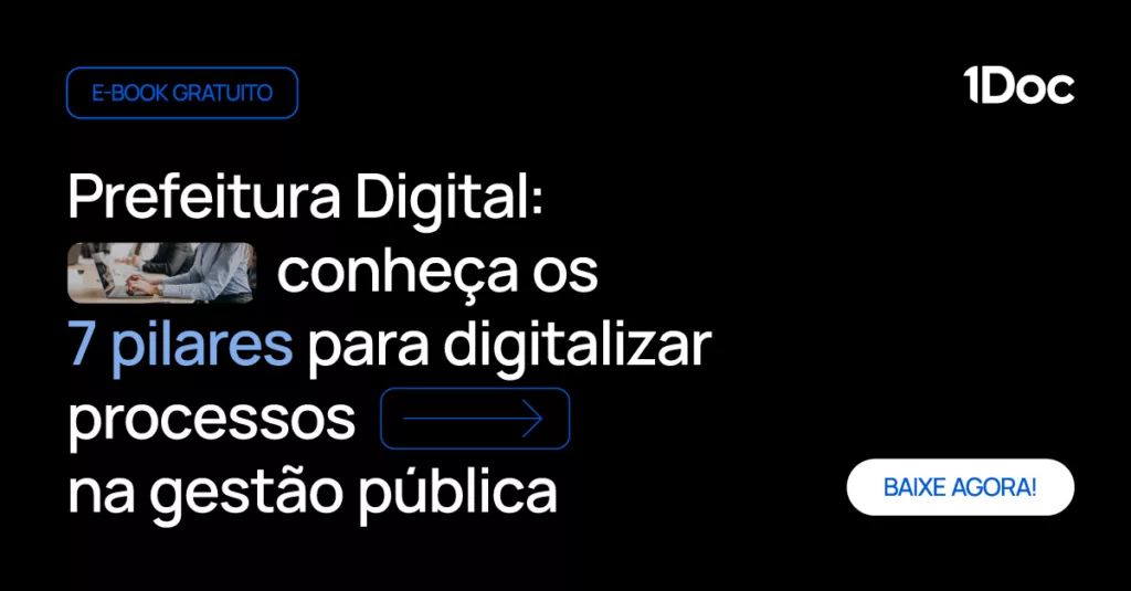 Banner Material - Os 7 pilares da digitalização dos processos na gestão pública