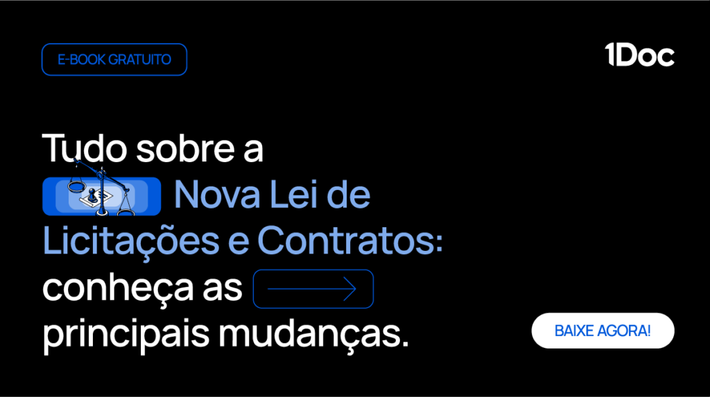 Ebook - nova lei de licitações e contratos