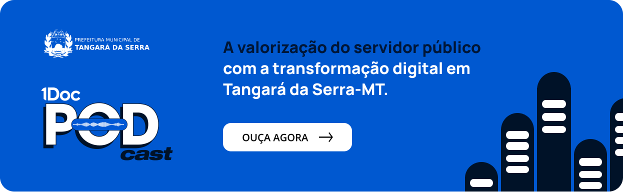 Banner podcast Tangará de Serra