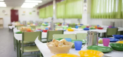 Merenda escolar, em foto que ilustra post sobre PNAE.