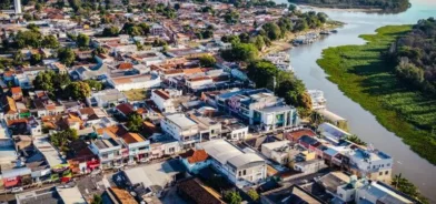 Foto da cidade de Cáceres, no Mato Grosso. Reprodução: Assessoria SEAF