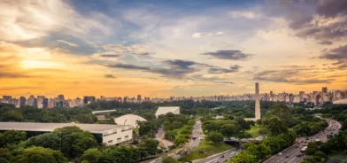 Foto do parque Ibirapuera, em São Paulo, representando infraestrutura verde. Foto: