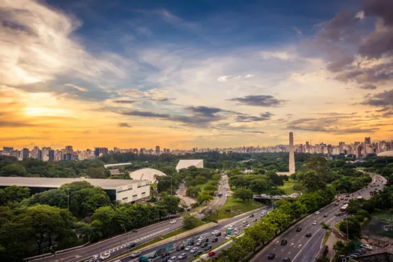 Foto do parque Ibirapuera, em São Paulo, representando infraestrutura verde. Foto: