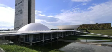 Congresso nacional brasileiro, em foto que ilustra post sobre organização política. Foto: Pedro França/Agência Senado