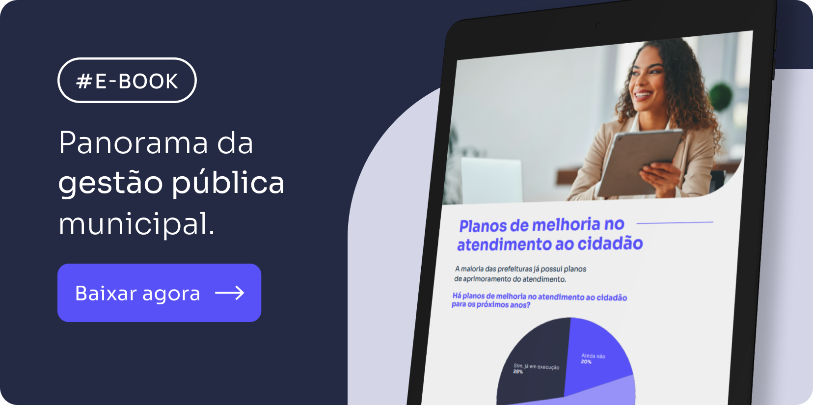 Banner - Panorama da Gestão Pública Municipal