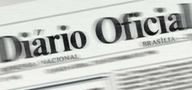 Diário Oficial. Reprodução: Editora Fórum.