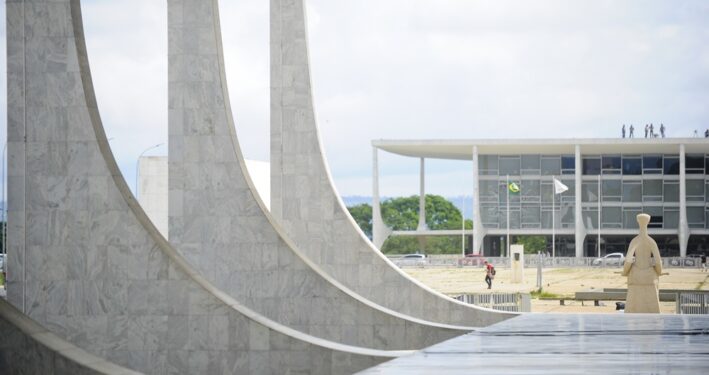Foto externa do Palácio do Planalto, ilustrando artigo sobre medida provisória. Foto: Marcos Oliveira/Agência Senado