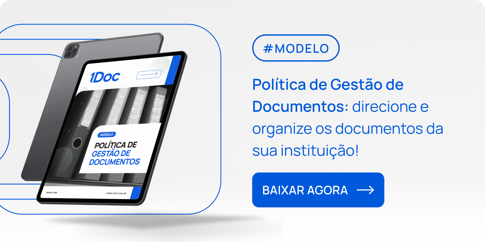 Modelo gratuito de política de gestão de documentos/manual de gestão de documentos