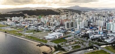 Cidade de São José, em SC. Crédito: Prefeitura Municipal de São José.