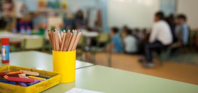 Turma da escola primária. Foto que ilustra post sobre VAAT. Reprodução: dfuentesphotostock/Envato.