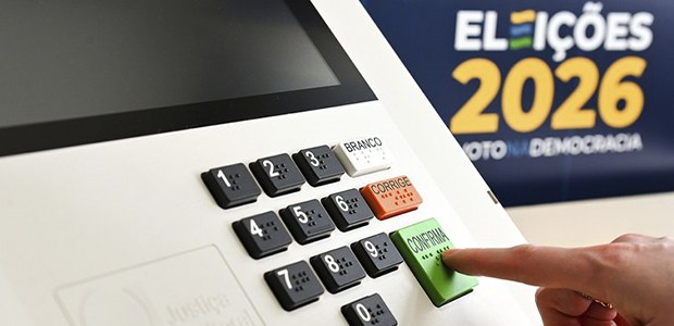 Urna eletrônica, em foto que ilustra post sobre regras eleitorais para 2026. Reprodução: TSE.