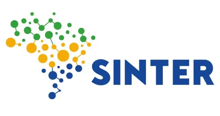 Logo do Sistema Nacional de Gestão de Informações Territoriais (Sinter)