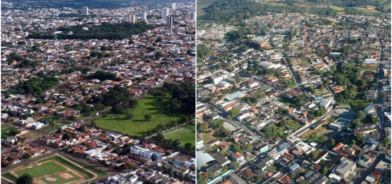 Fotos de Jataí e Embu-Guaçu. Crédito da foto em destaque: Prefeitura Municipal de Jataí e EBS Imagens Aéreas.